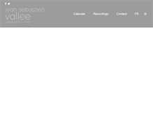 Tablet Screenshot of jsvallee.com